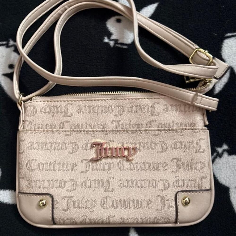 Juicy-couture Women's Pink and Cream Bag